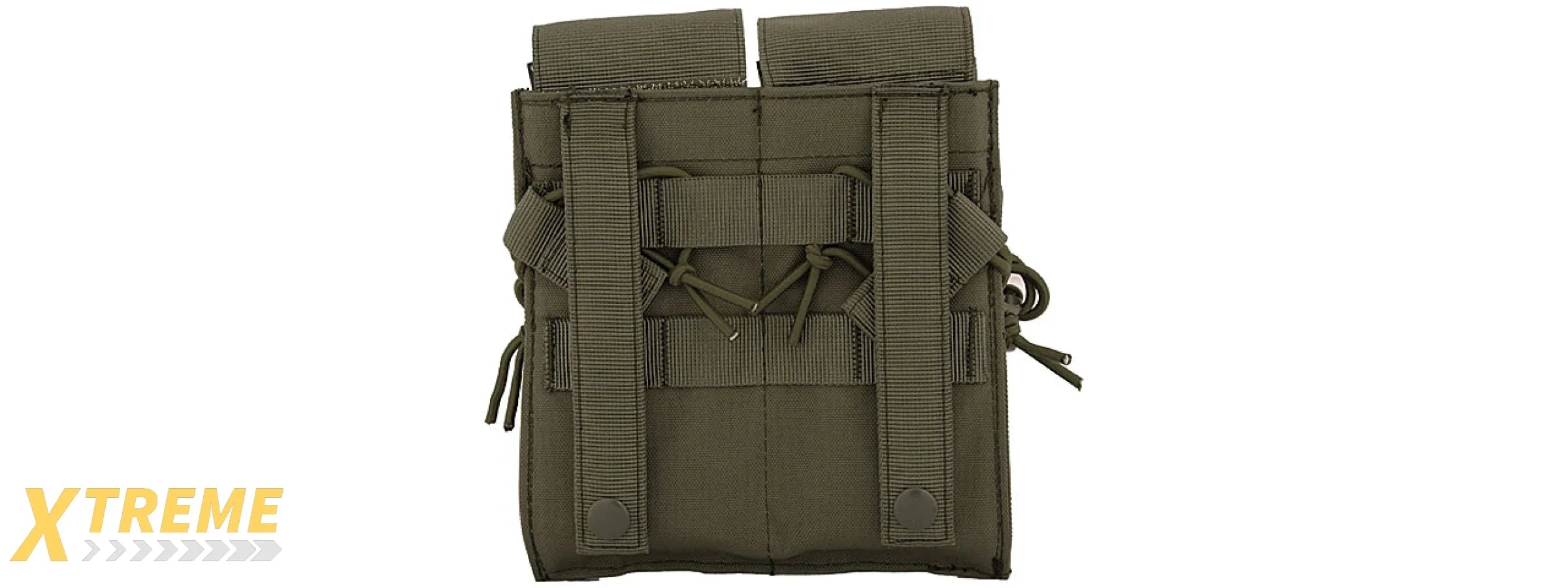 CA-358GN DUAL M4/M16/AK74 MAGAZINE POUCH (OD)