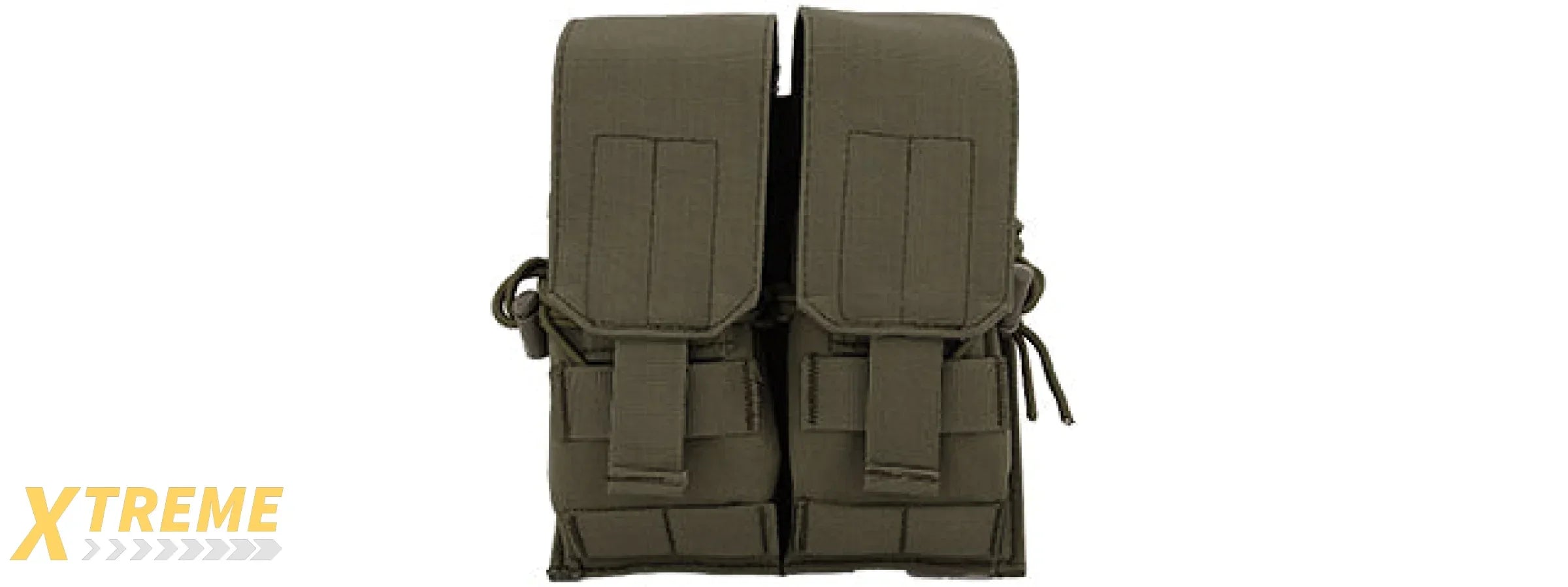 CA-358GN DUAL M4/M16/AK74 MAGAZINE POUCH (OD)