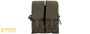 CA-358GN DUAL M4/M16/AK74 MAGAZINE POUCH (OD)