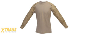 CA-363SM COMBAT SHIRT (COLOR: TAN) SIZE: SMALL