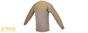 CA-363SM COMBAT SHIRT (COLOR: TAN) SIZE: SMALL