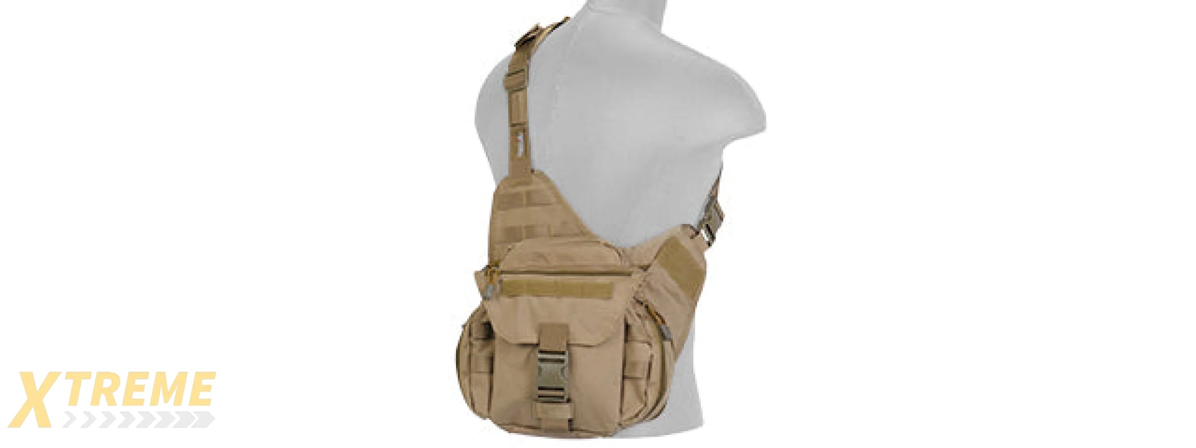 CA-366T TACTICAL MESSENGER BAG (TAN)