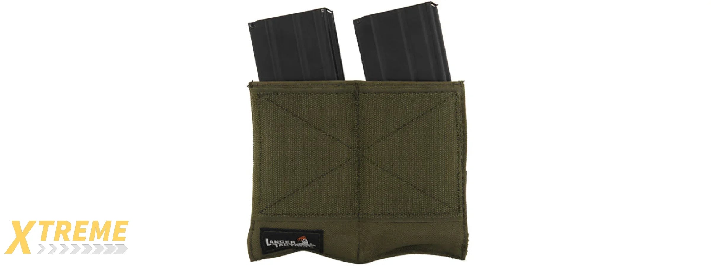 CA-374G DUAL INNER MAG POUCH FOR CA-313B (OD GREEN)