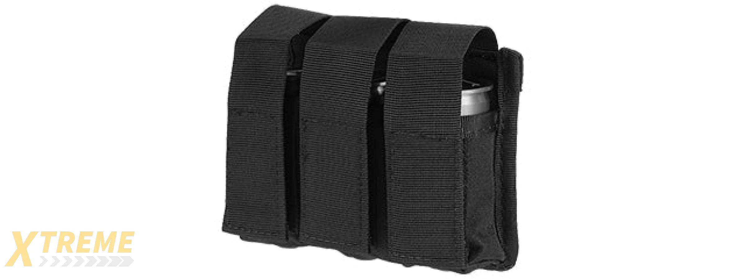 CA-382BN TRIPLE MOLLE M203 GRENADE POUCH (BLK)