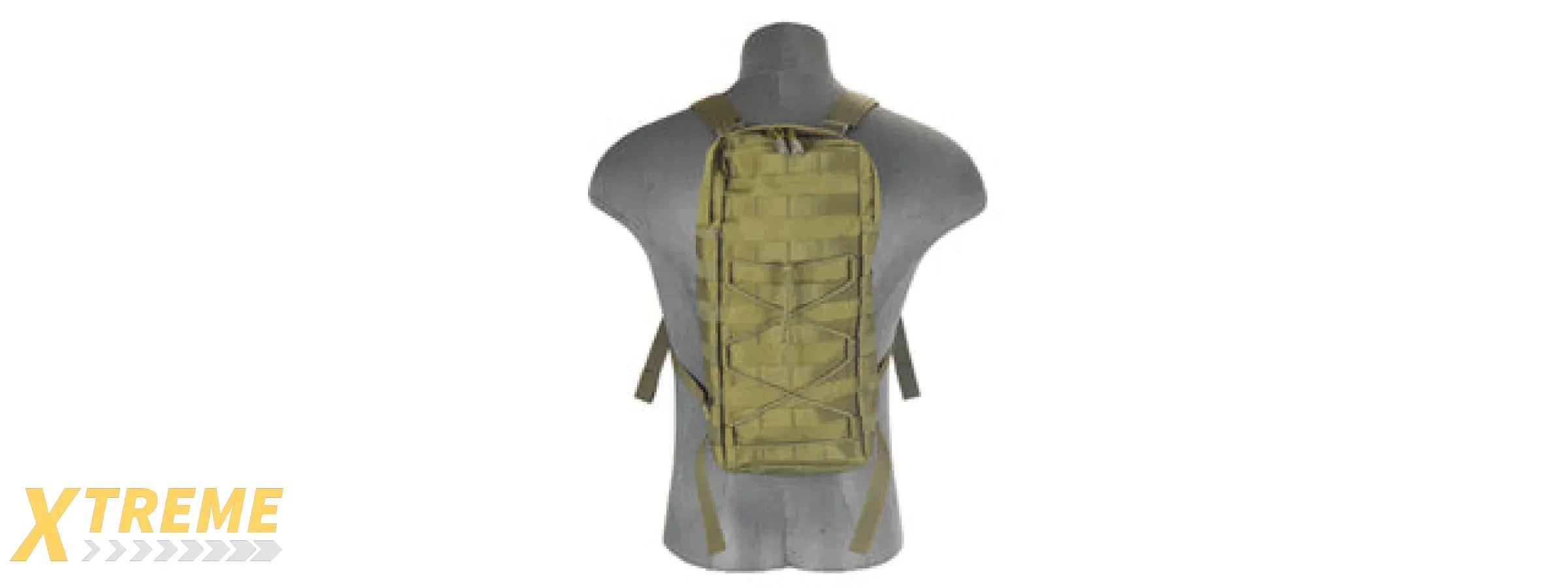 CA-384GN NYLON MOLLE ATTACHABLE HYDRATION BACKPACK (OD)