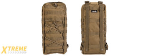CA-384TN NYLON MOLLE ATTACHABLE HYDRATION BACKPACK (TAN)