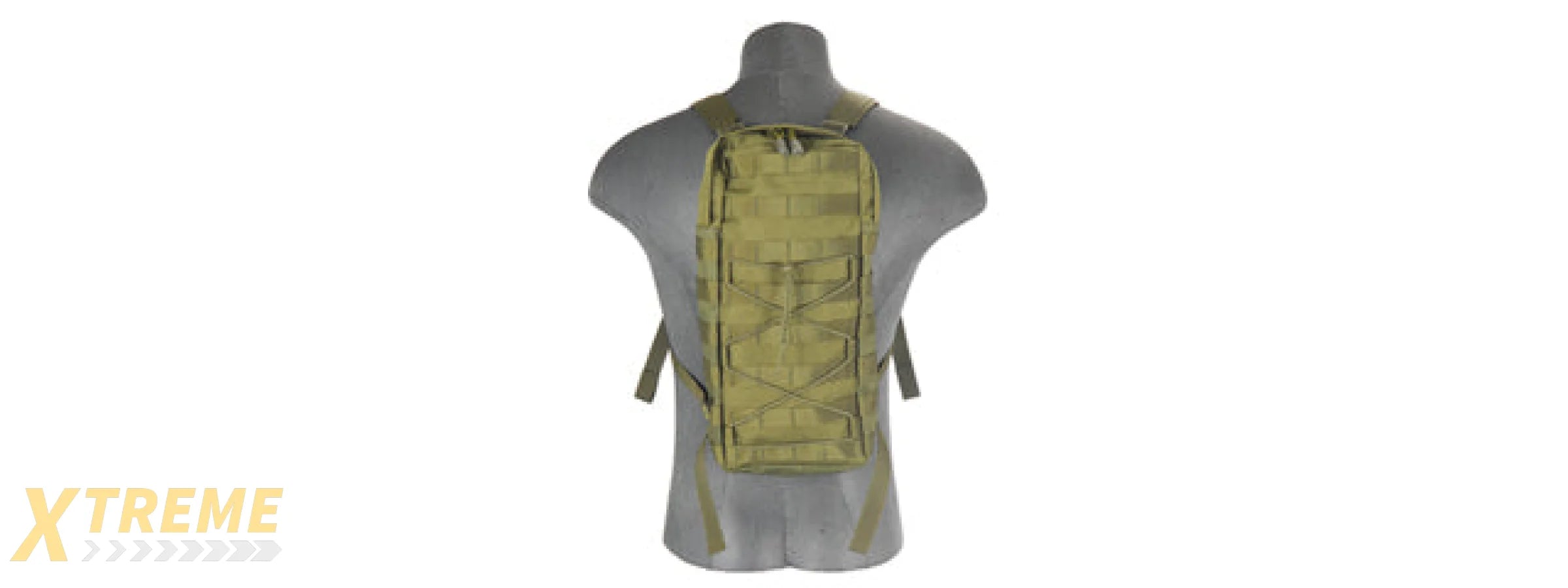 CA-384GN NYLON MOLLE ATTACHABLE HYDRATION BACKPACK (OD)
