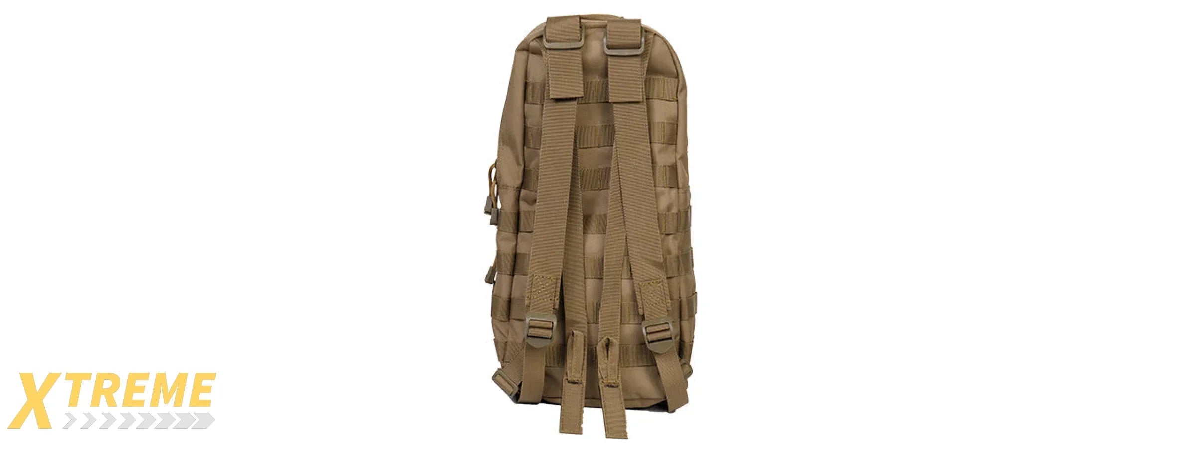 Lancer Tactical 1000D Nylon Airsoft Molle Hydration Backpack (Color: Tan)