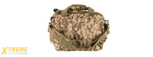 LANCER TACTICAL 1000D POLYESTER SMALL RANGE MOLLE BAG (DESERT DIGITAL)