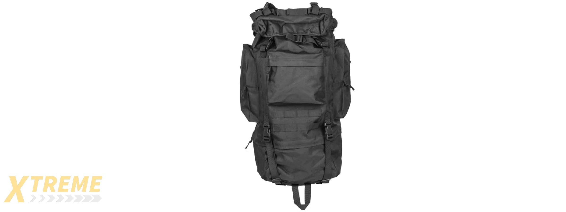 CA-L108B 65L WATERPROOF OUTDOOR TRAIL BACKPACK (BK)
