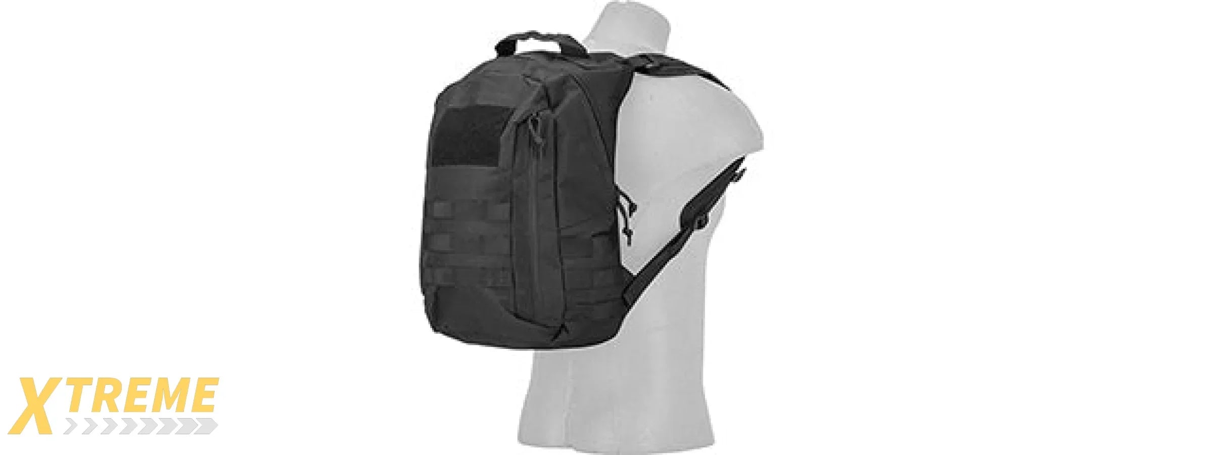 CA-L113B MOLLE ADHESION SCOUT ARMS BACKPACK (BLACK)