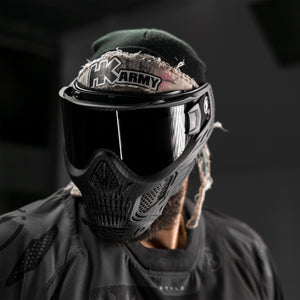 HSTL® Skull Goggle Carbon Fiber w/ Smoke Lens - XTREME Airsoft Superstore