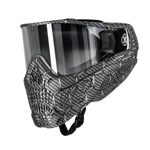 HSTL® Skull Goggle Machine Silver w/ Chrome Lens - XTREME Airsoft Superstore