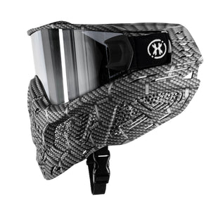 HSTL® Skull Goggle Machine Silver w/ Chrome Lens - XTREME Airsoft Superstore