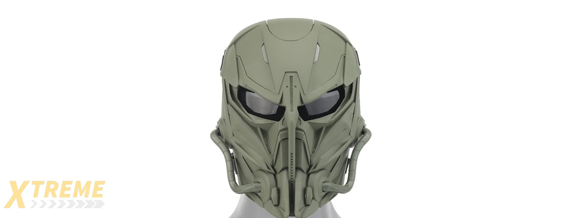 Chastener II Full Face Mask (Color: Green)