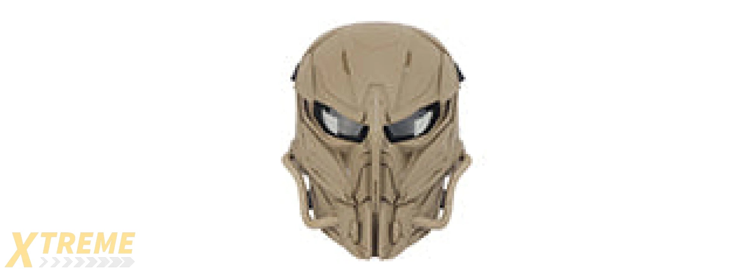 Chastener II Full Face Mask (Color: Tan)