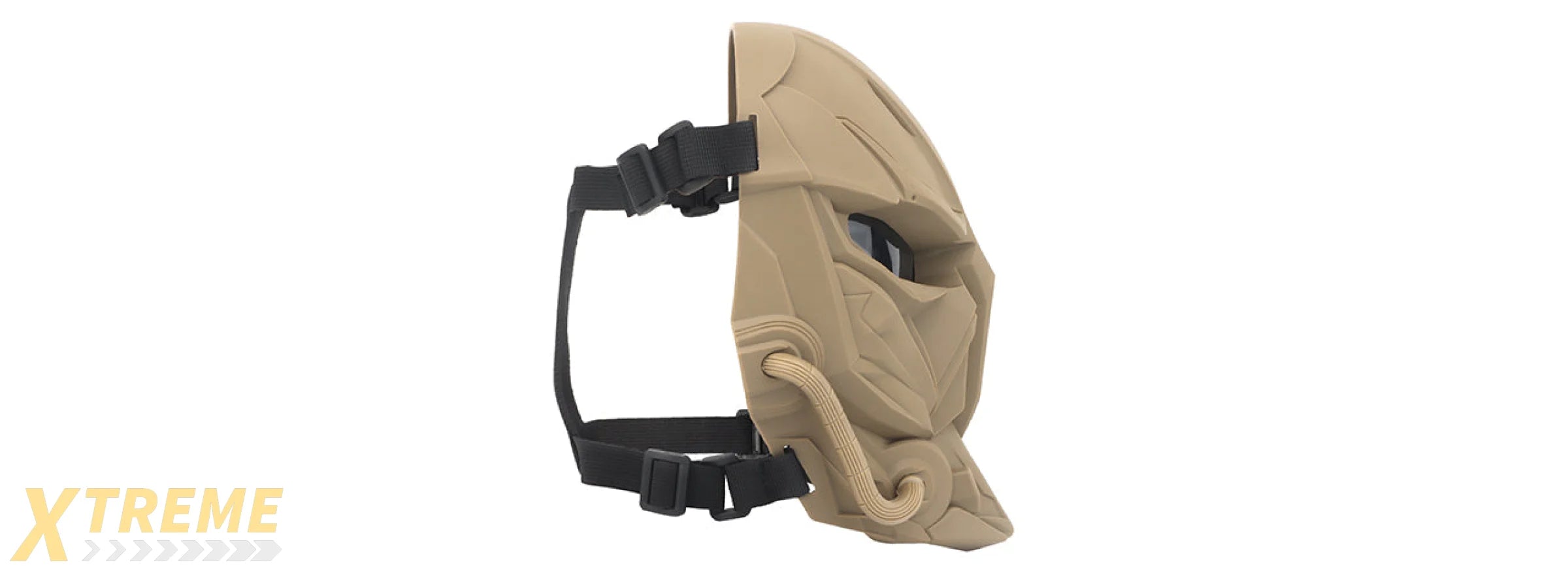 Chastener II Full Face Mask (Color: Tan)