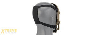 Chastener II Full Face Mask (Color: Tan)