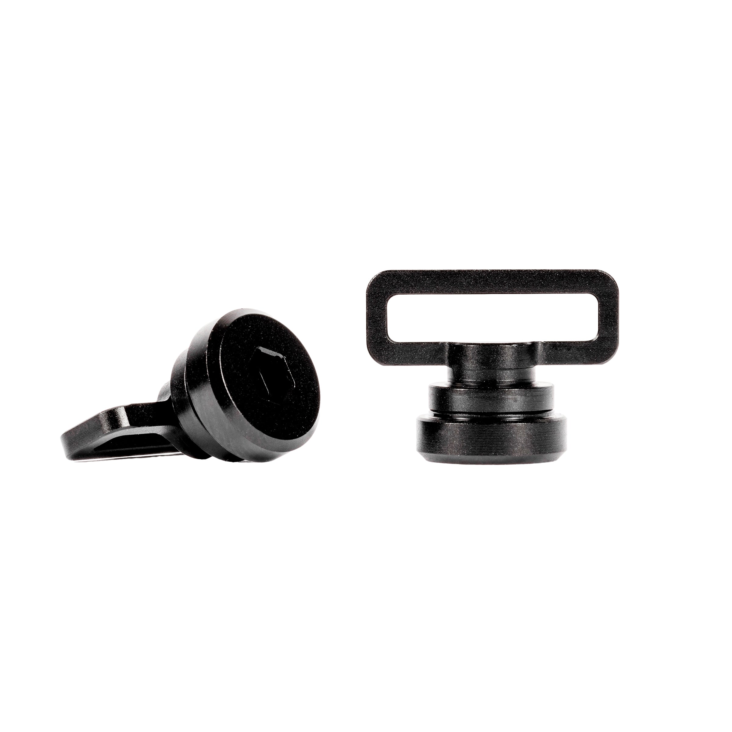 Aluminum Chin Strap Screw Set - Black - XTREME Airsoft Superstore