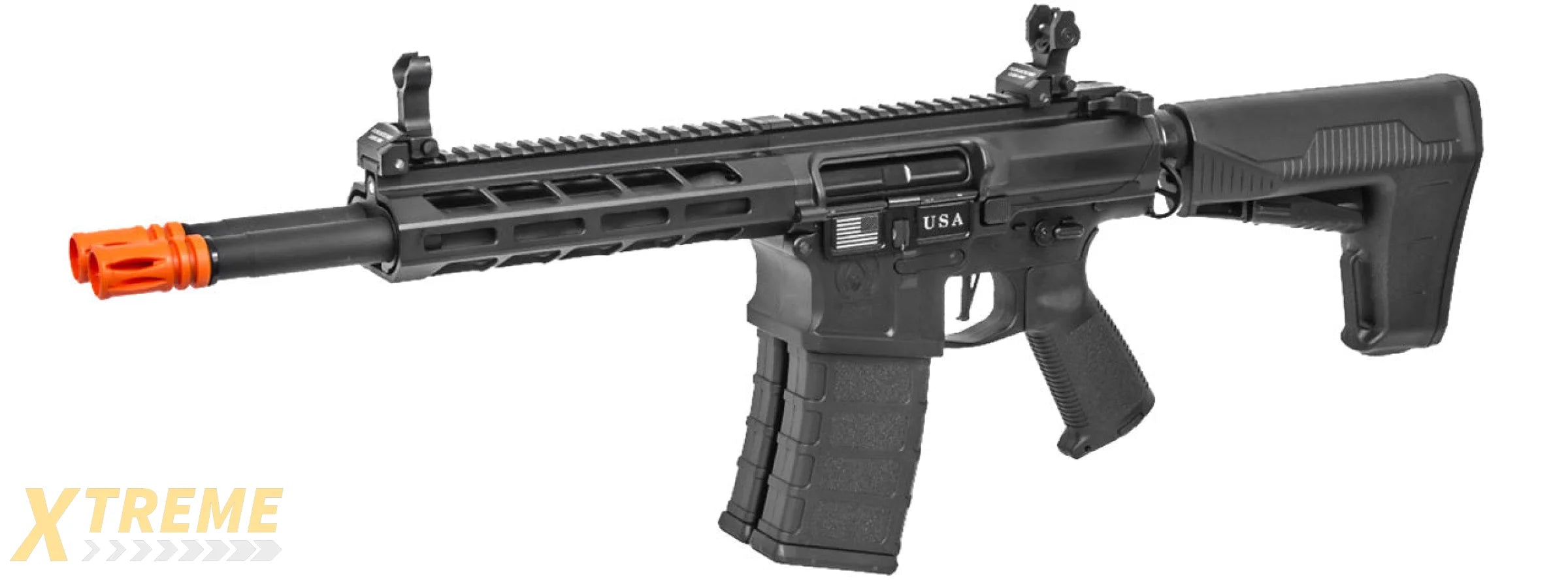 Classic Army DT-4 Double Barrel Airsoft M4 AEG Rifle (Color: Black)