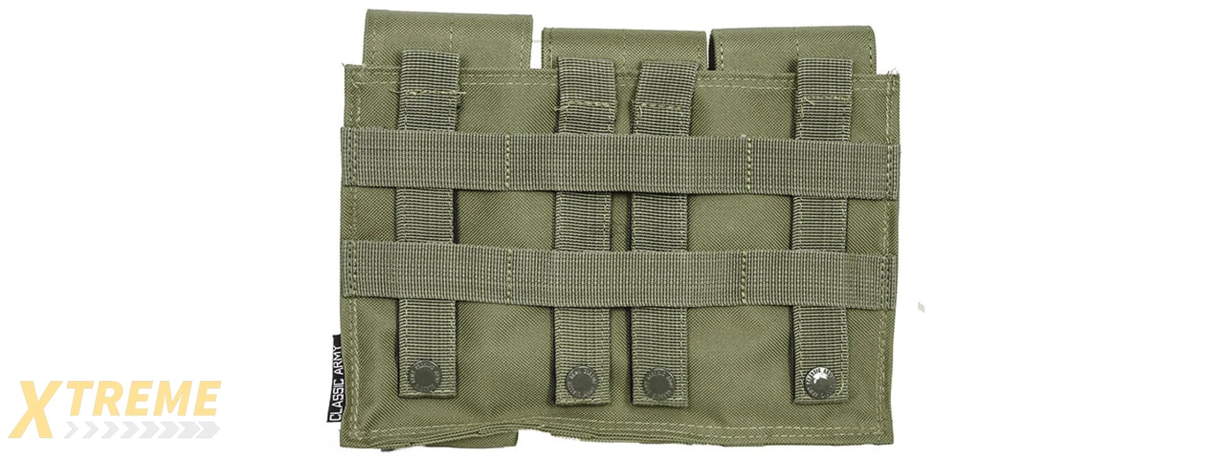 Classic Army Triple M4/M16 Magazine Pouch - (OD Green)