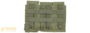 Classic Army Triple M4/M16 Magazine Pouch - (OD Green)