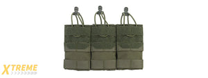 Dual Purpose 5.56 Triple Magazine Pouch - (OD Green)
