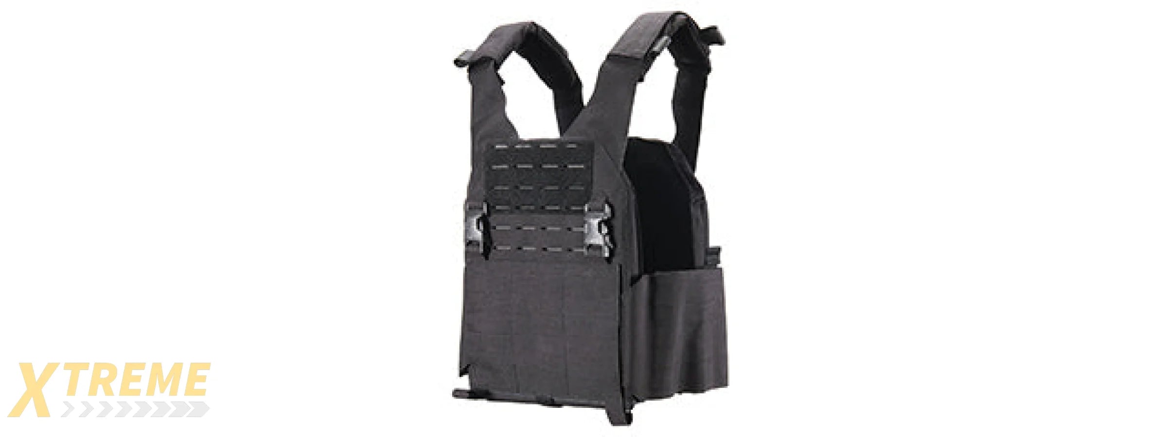 Code 11 Laser Cut Plate Carrier - (Black)
