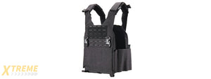 Code 11 Laser Cut Plate Carrier - (Black)