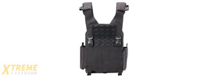Code 11 Laser Cut Plate Carrier - (Black)