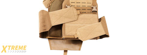 Code 11 Laser Cut Plate Carrier - (Tan)