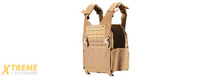 Code 11 Laser Cut Plate Carrier - (Tan)