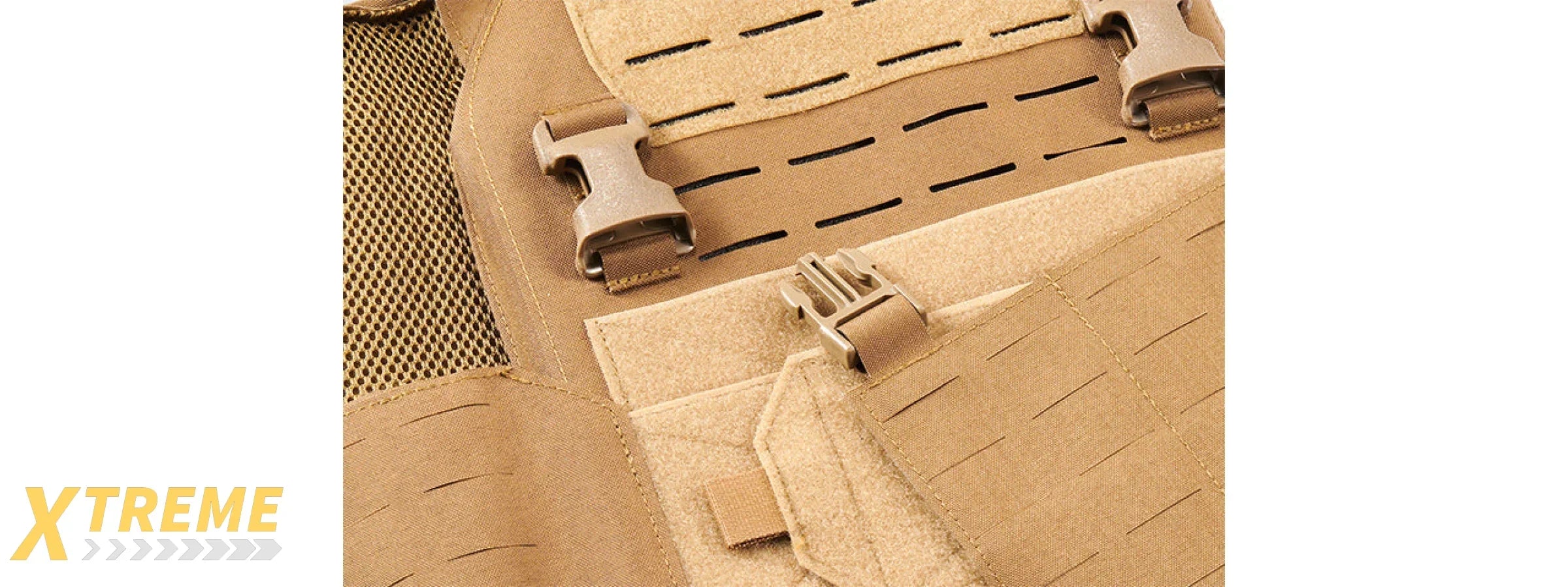 Code 11 Laser Cut Plate Carrier - (Tan)