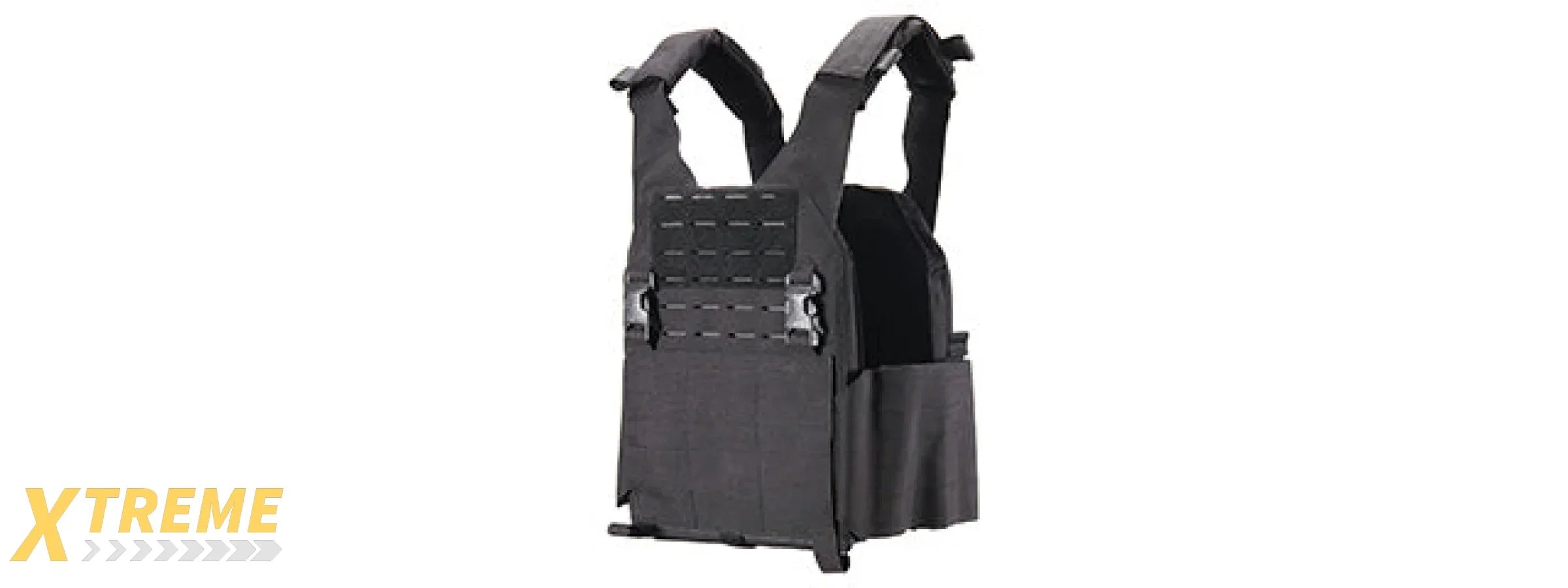 Code 11 Laser Cut Plate Carrier - (Black)