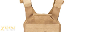 Code 11 Laser Cut Plate Carrier - (Tan)