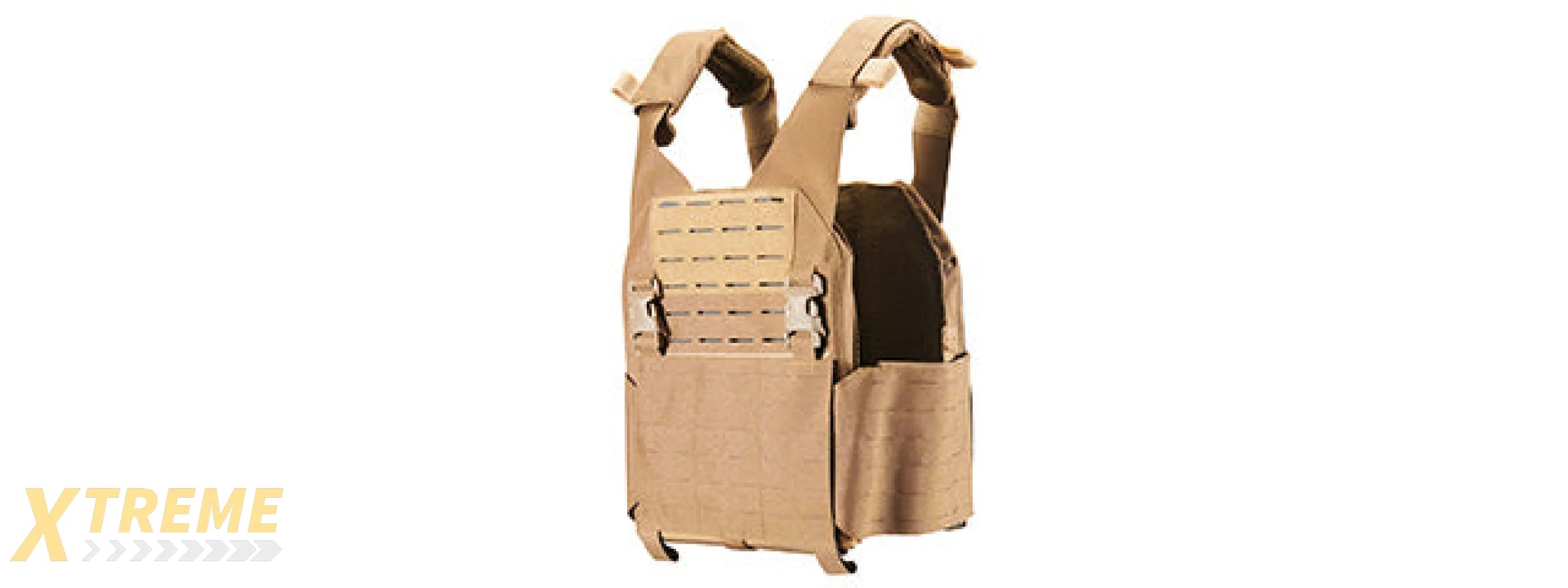 Code 11 Laser Cut Plate Carrier - (Tan)