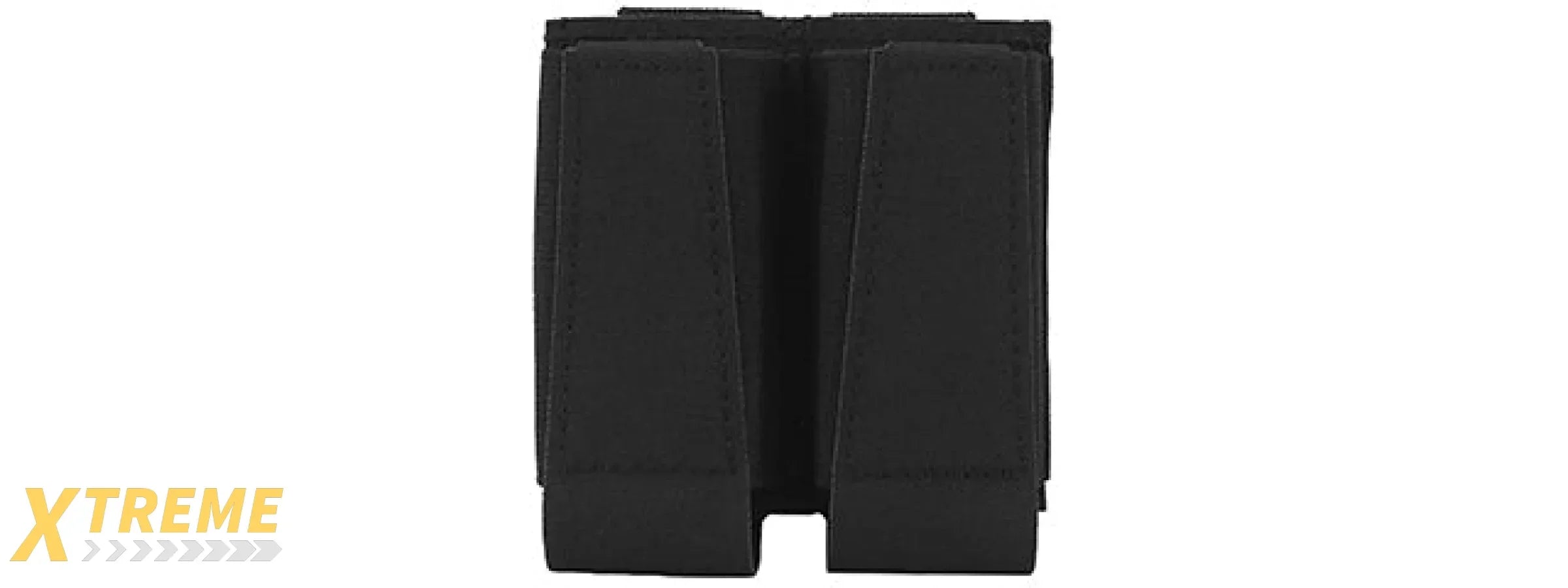Code 11 Pistol Open Type Double Mag Pouch - (Black)