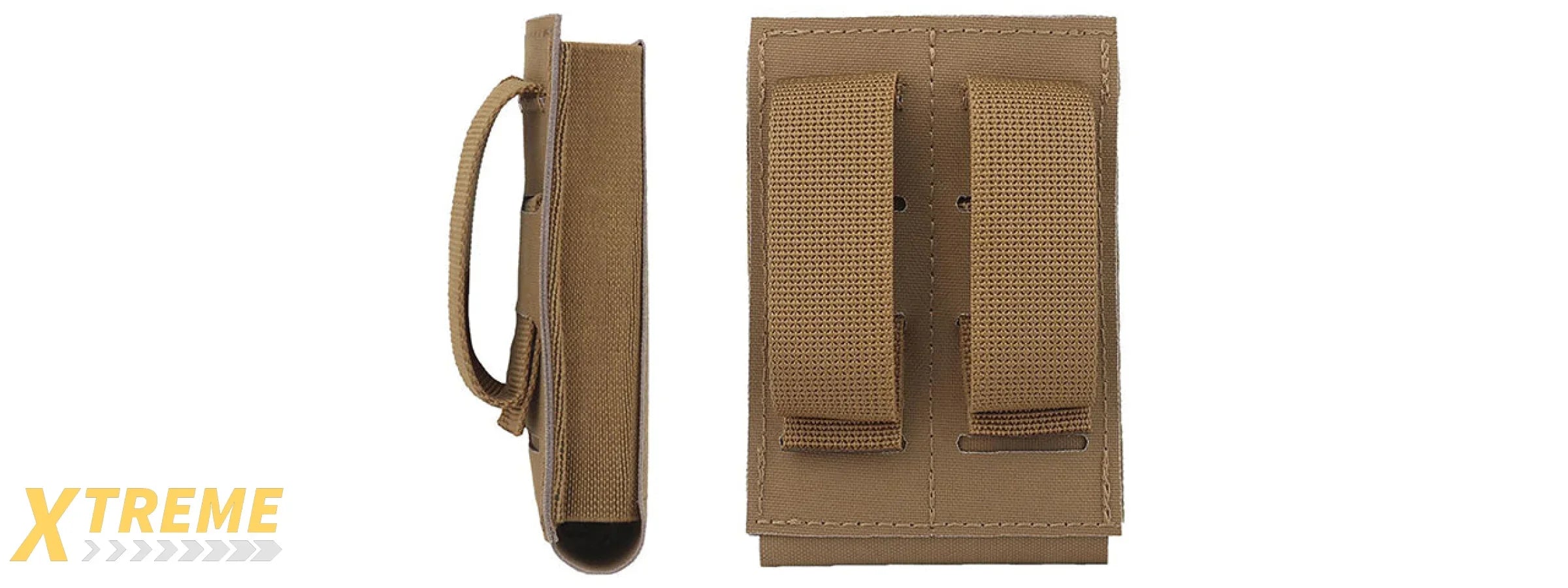 Code 11 Rifle Open Type Single Mag Pouch - (Tan)