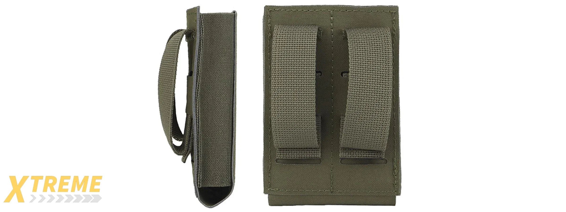 Code 11 Rifle Open Type Single Mag Pouch - (Ranger Green)
