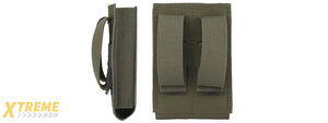 Code 11 Rifle Open Type Single Mag Pouch - (Ranger Green)