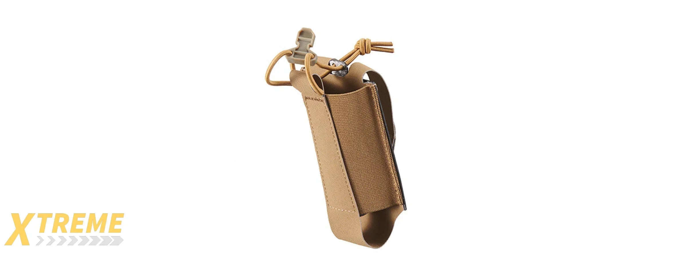 Code 11 Single Elastic AR Mag Pouch - (Tan)