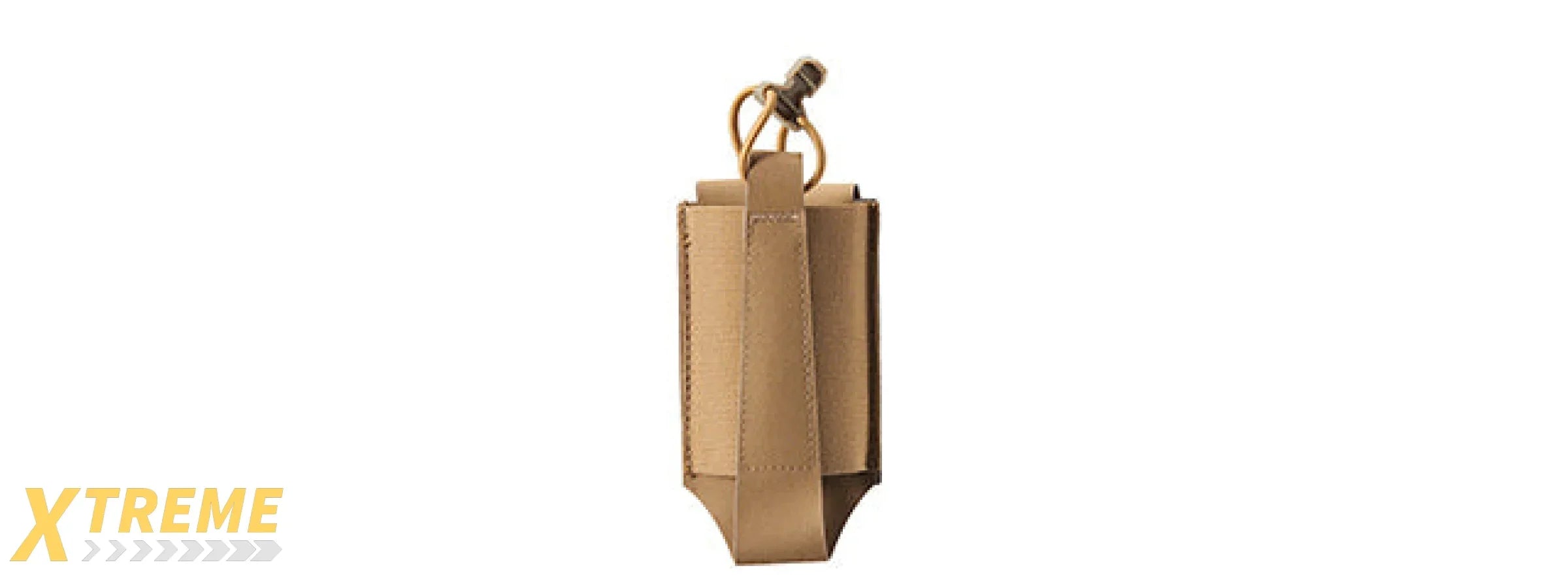 Code 11 Single Elastic AR Mag Pouch - (Tan)