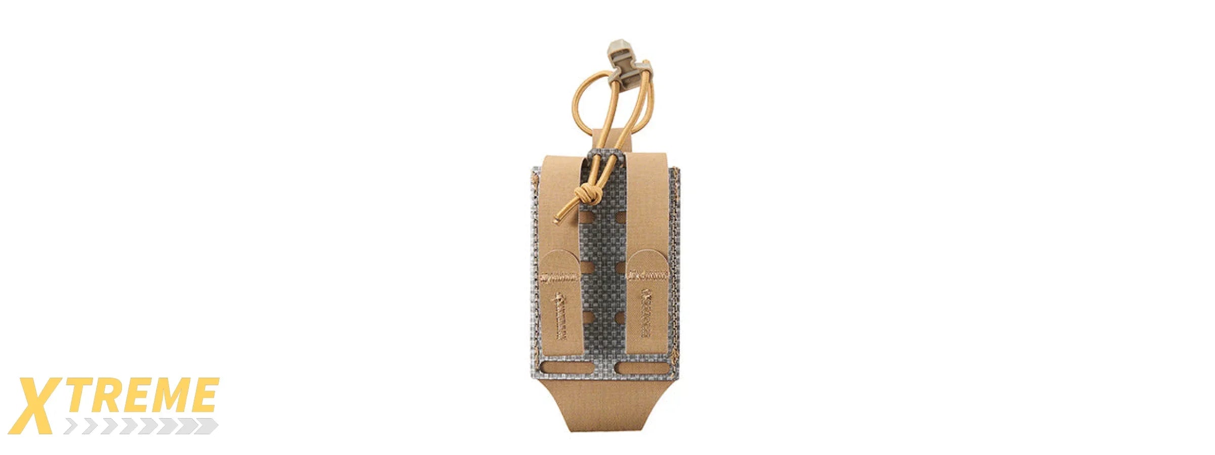 Code 11 Single Elastic AR Mag Pouch - (Tan)