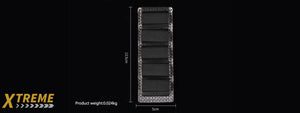 Code 11 Tactical Molle Shotgun Shell Retention Panel - (Black)