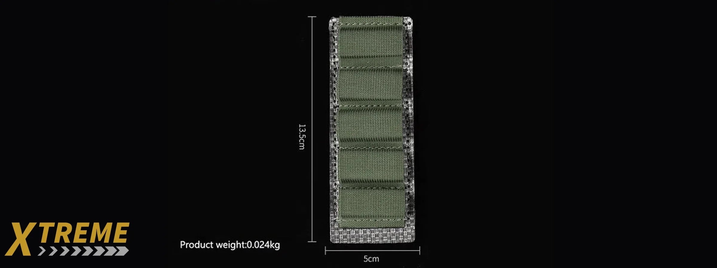 Code 11 Tactical Molle Shotgun Shell Retention Panel - (Ranger Green)
