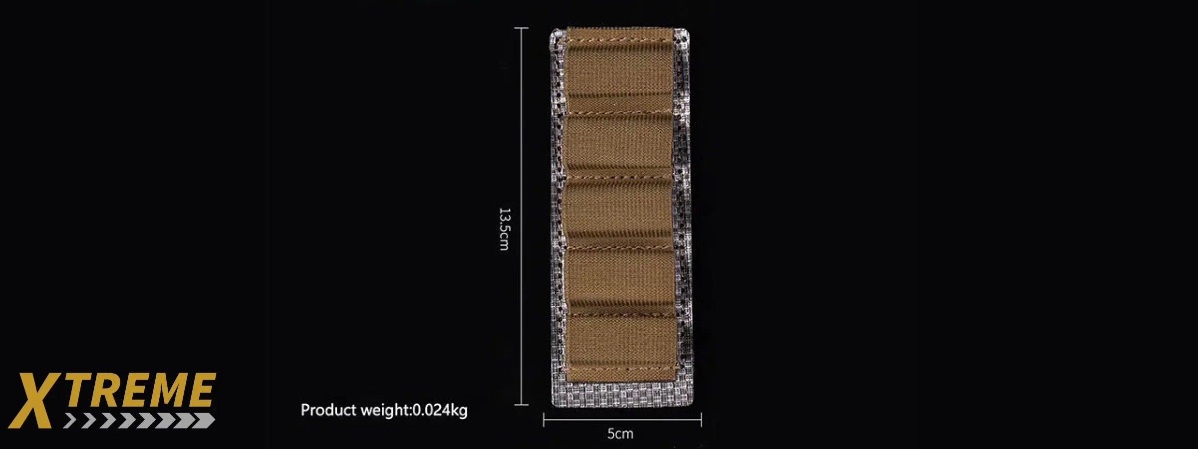 Code 11 Tactical Molle Shotgun Shell Retention Panel - (Tan)