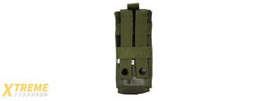 C203G CODE11 TACTICAL 12 GAUGE/ M4 CORDURA MAGAZINE POUCH (OD GREEN)