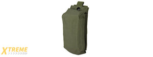 C203G CODE11 TACTICAL 12 GAUGE/ M4 CORDURA MAGAZINE POUCH (OD GREEN)