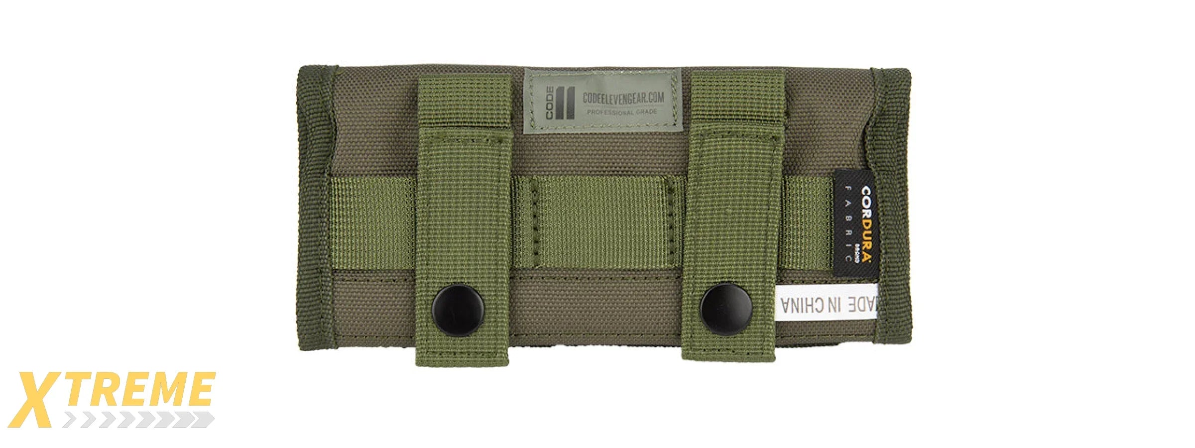 C205G CODE11 TACTICAL FORWARD OPENING ADMIN POUCH (OD GREEN)