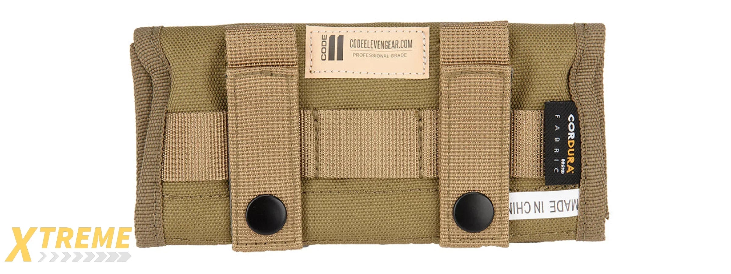 C205K CODE11 TACTICAL FORWARD OPENING ADMIN POUCH (COYOTE)